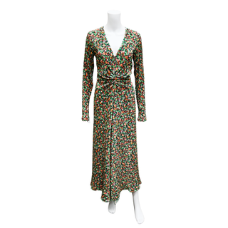 ROTATE | Sierra Floral Pleated Maxi Dress