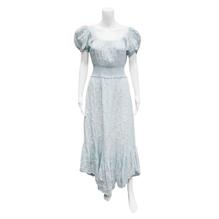 LOVE SHACK FANCY | Begonia Light Blue Dress