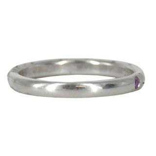 TIFFANY & CO | Pink Sapphire Stacking Ring