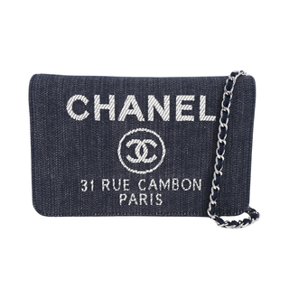 CHANEL | Denim 31 Rue Cambon Wallet-on-Chain