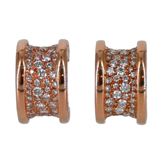 Rose Gold B.zero1 Diamond Earrings