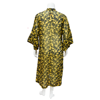 LA VIE SH | Printed Sheer Caftan Dress