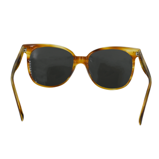 CELINE | Striped Havana Mirrored Sunglasses