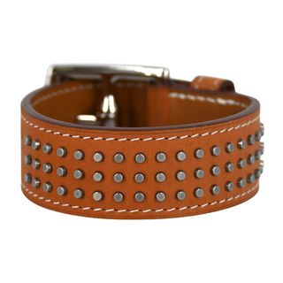 HERMES | Studded Leather Bracelet