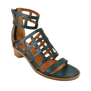Rianna Caged Leather Sandals