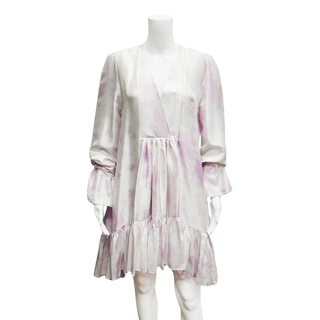 AZEEZA | Lilac Tie Dye Thistle Dress