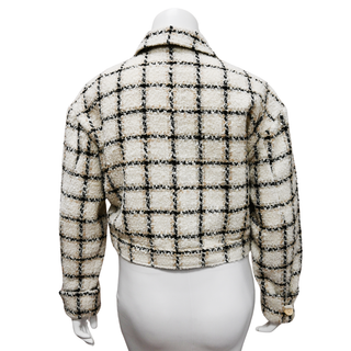 ANINE BING | Adriana Plaid Tweed Jacket