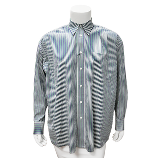 Tri-Color Striped Cotton Shirt