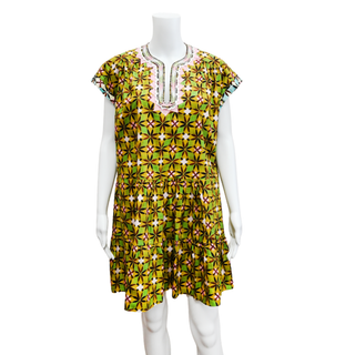 SALON | Ashley Multicolored Print Dress