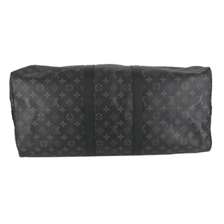 LOUIS VUITTON | Monogram Eclipse Keepall Bandoulière 55 Bag