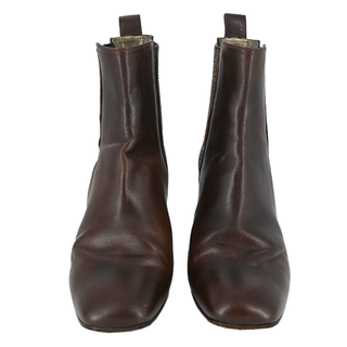 BRUNELLO CUCINELLI | Brown Monili Leather Booties