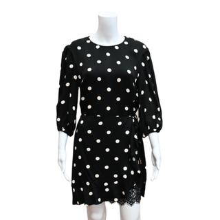 REBECCA VALLANCE | Penelope Polka Dot Mini Dress