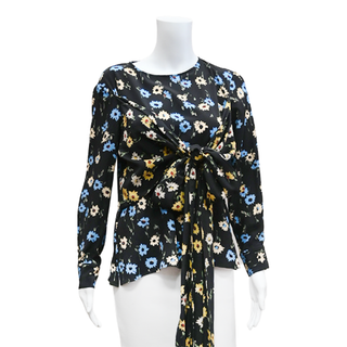 NO.6 STORE | Floral Silk Blouse