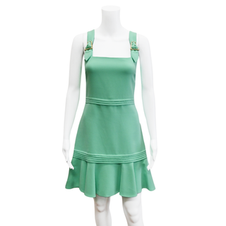 JONATHAN SIMKHAI | Clara Mint Mini Dress