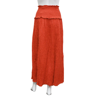 ZIMMERMANN | Veneto Clay Shirred Skirt