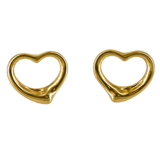 TIFFANY & CO | Open Heart Stud Earrings