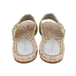 SOPHIA WEBSTER | Ines Metallic Espadrille Sandals
