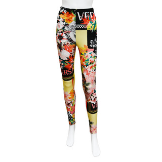 VERSACE | Multicolored Floral Leggings