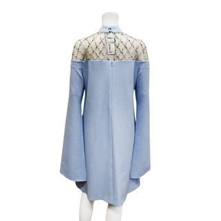 SAFIYAA | Soft Sky Embellished Dress