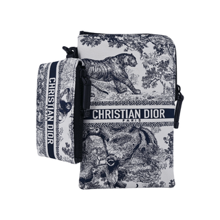 DIOR | Fabric Toile de Jouy Mini Crossbody Bag