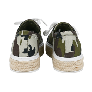 PRADA | Camo Espadrille Sneakers