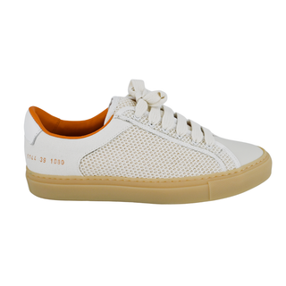 WOMAN BY COMMON PROJECTS | 6144 Cream Textured Sneakers