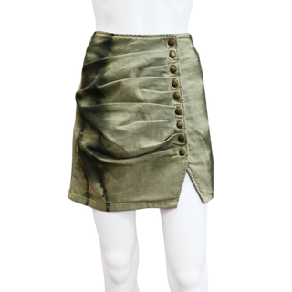 RETROFETE | Olive Sunburst Willa Skirt