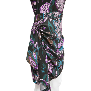 RHODE | Purple Floral Print Dress