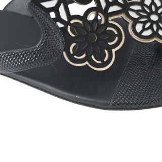 FENDI | Laser-Cut Textured Sandals