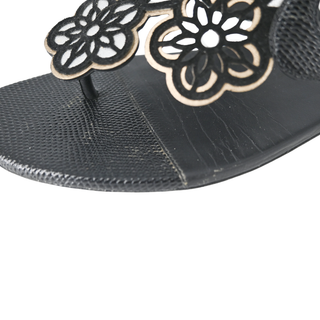 FENDI | Laser-Cut Textured Sandals