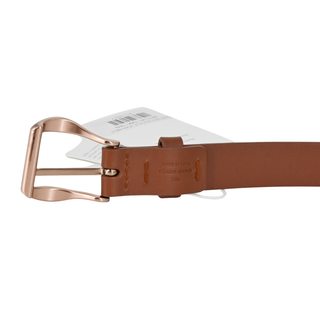 ZIMMERMANN | Tan Leather Rose Gold Buckle Belt