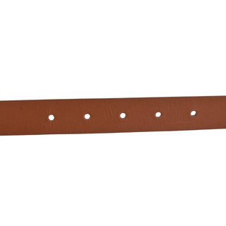 ZIMMERMANN | Tan Leather Rose Gold Buckle Belt