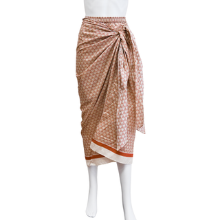 BRUNELLO CUCINELLI | Floral-Print Sarong Skirt