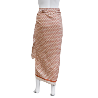 BRUNELLO CUCINELLI | Floral-Print Sarong Skirt