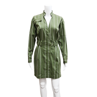 DEREK LAM | Military Green Utility Dress