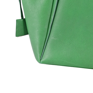 AKRIS | Kelly Green Leather Shoulder Bag