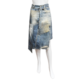 ANDERSSON BELL | Rework Denim Midi Skirt