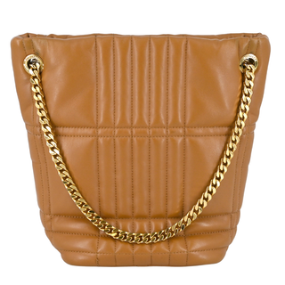 BURBERRY | Tan Lola Bucket Bag