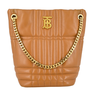 BURBERRY | Tan Lola Bucket Bag