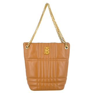 BURBERRY | Tan Lola Bucket Bag