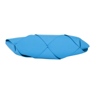 BOTTEGA VENETA | Blue Nappa Blown Up Intrecciato Clutch