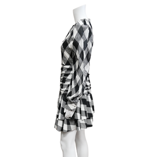 BALMAIN | Shepherd Check Pattern Dress