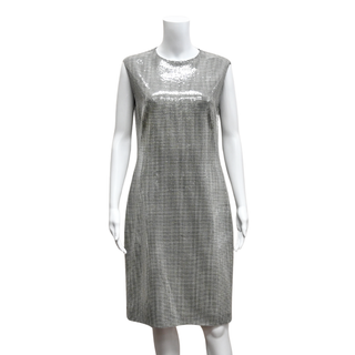 RALPH LAUREN | Corsica Houndstooth Sequin Dress