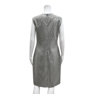 RALPH LAUREN | Corsica Houndstooth Sequin Dress