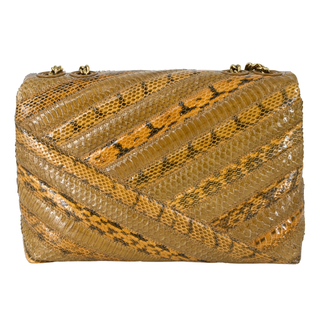 TORY BURCH | Kira Snakeskin Quilted Convertible Bag