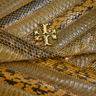 TORY BURCH | Kira Snakeskin Quilted Convertible Bag