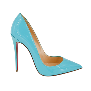 CHRISTIAN LOUBOUTIN | So Kate Aqua Patent Pumps