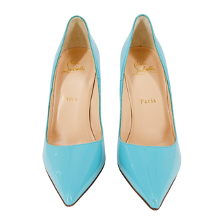 CHRISTIAN LOUBOUTIN | So Kate Aqua Patent Pumps