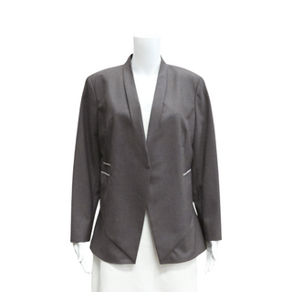 BRUNELLO CUCINELLI | Wool Dark Grey Blazer