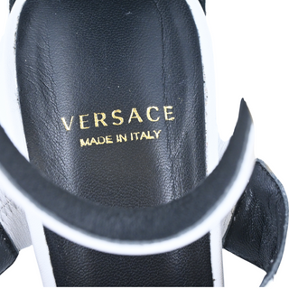 VERSACE | Medusa Buckle Leather Heels